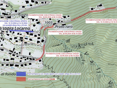 Chiusura temporanea della strada Via Monte Bré (3)